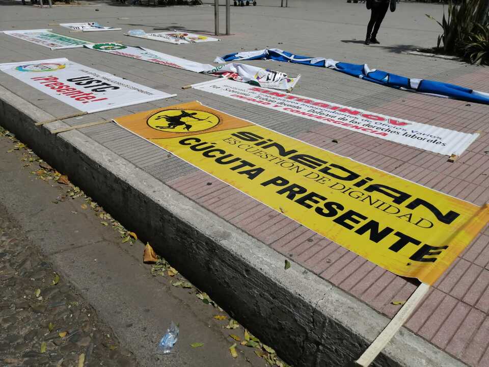 SINEDIAN SUBDIRECTIVA CÚCUTA PRESENTE EL 1 DE MAYO 2025