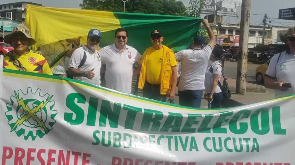 SINEDIAN SUBDIRECTIVA CÚCUTA PRESENTE EL 1 DE MAYO 2025
