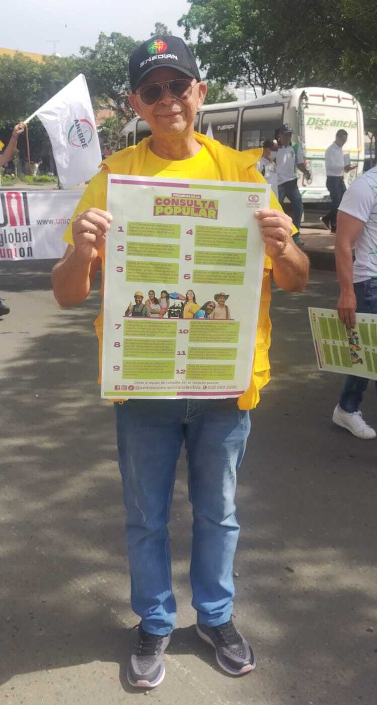 SINEDIAN SUBDIRECTIVA CÚCUTA PRESENTE EL 1 DE MAYO 2025