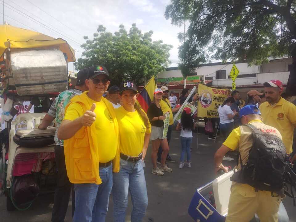 SINEDIAN SUBDIRECTIVA CÚCUTA PRESENTE EL 1 DE MAYO 2025